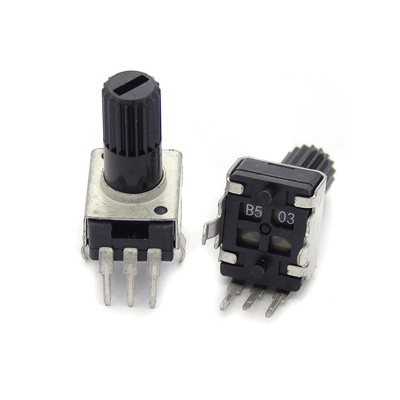 10 Potenziometri Doppi RK097G 50K (B50K) - 15mm, 6 Pin, Per Circuiti Audio - Foto 8