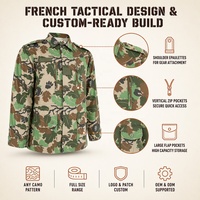 Uniforme tactique d'extérieur KMS Camouflage OEM, vente en gros, personnalisé, tendance, multifonctionnel, durable