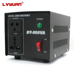 500VA điện áp chuyển đổi 220V-110V 110V-220V bước lên xuống điện áp chuyển đổi 500W Điện áp biến áp