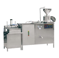 Machine à tofu tout-en-un pour petites entreprises, avec broyeur de soja automatique, fonction de cuisson et de formage du tofu, pour restaurants