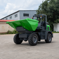 Dump truck konstruksi diesel 2 ton, 4 ton, 7 ton, sistem hidrolik, untuk keperluan kontraktor