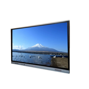 Mới nhất 86 inch tương tác màn hình phẳng hiển thị ifpd cho giảng dạy hội nghị với Ops tài liệu máy ảnh di động đứng - Product Image 5