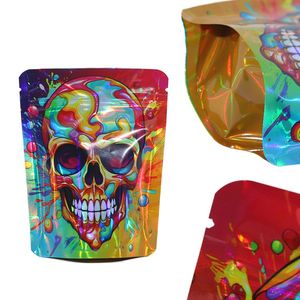 Ba chiều Mylar đứng lên <span class=keywords><strong>Ziplock</strong></span> tùy chỉnh bằng chứng trẻ em tổng hợp 3.5g tpbacogummy cấp thực phẩm Túi Mylar với túi đóng gói dây kéo - Product Image 3