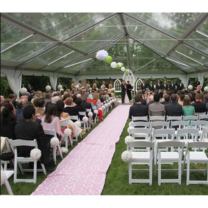 Sang trọng 20x30 20x40 lớn màu trắng lớn ngoài trời đám cưới Nhà thờ marquee lều cho 200 300 500 800 người trong suốt các sự kiện bên lều - Product Image 1