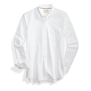 <span class=keywords><strong>Camicia</strong></span> Casual in cotone <span class=keywords><strong>Oxford</strong></span> da uomo in cotone <span class=keywords><strong>blu</strong></span> Regular Fit - Product Image 6