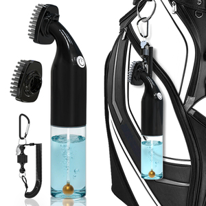 Nouvelle brosse électrique améliorée pour clubs de golf, brosse nettoyante à eau pour golf, en nylon rigide rétractable, pour le nettoyage des clubs, des balles et des chaussures - Product Image 3