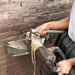 Scie à Chaîne pour Béton GLGW 5000W Haute Puissance Électrique Industrielle Bricolage Manuelle pour Découpe Humide Rainureuse Murale Découpeuse de Briques - Product Image 6