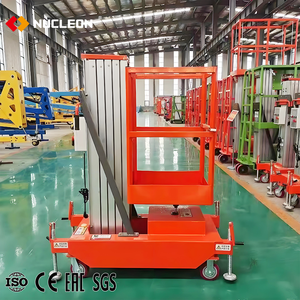 Ce chứng nhận duy nhất mast điện trên không nhôm người đàn ông nâng 8M 14M 16m Điện người đàn ông Nâng giá - Product Image 5