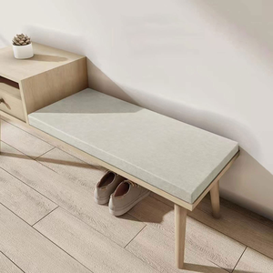 Coussin de banc de salon de patio de jardin de canapé extérieur Sangles réglables <span class=keywords><strong>Coussins</strong></span> de siège rectangulaires en mousse - Product Image 1