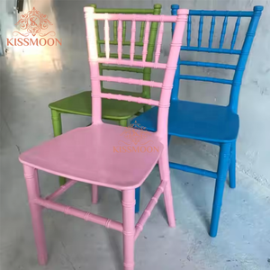 Sedia Chiavari in Plastica Colorata per Bambini, Design Moderno Non Pieghevole, per Ristoranti, Hotel e Arredamento per Bambini - Product Image 3