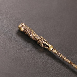 Cobre espiral cigarro dragado aguja punción latón fibra de carbono cigarro aguja - Product Image 4
