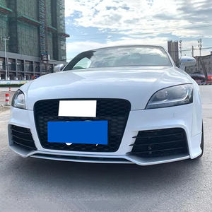 Accessoires de voiture de haute qualité mise à niveau pare-chocs avant avec calandre en nid d'abeille pour Audi TT TTS <span class=keywords><strong>MK2</strong></span> à <span class=keywords><strong>TTRS</strong></span> Kit de carrosserie 2008-2014 - Product Image 6