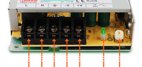 Fuente de Alimentación AC-DC Wanptek LRS-50-12 Más Vendida, 12V 4A 50W, Salida Única, CE ISO, para Aplicaciones de la Industria LED