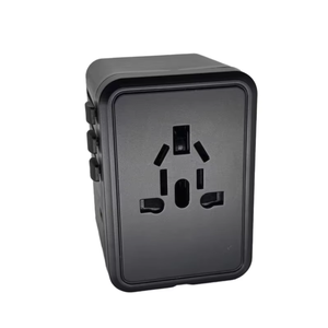 Adaptador de carga súper rápida, extensión de alimentación de viaje Universal internacional mundial, tipo <span class=keywords><strong>C</strong></span> <span class=keywords><strong>USB</strong></span>, auricular de salida de 65W para ordenador portátil, - Product Image 1
