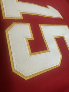 เสื้อฟุตบอลทีมชาย หมายเลข 9 โจ ฟอร์ แบร์รู หมายเลข 1 เจ'มาร์ ฟอร์ เชส หมายเลข 2 แมคเฟอร์สัน เสื้อแข่งอเมริกันฟุตบอลแบบเย็บ รุ่นลิมิเต็ด - Product Image 5