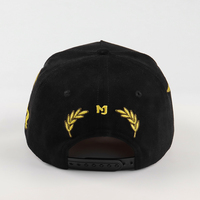 Casquette de baseball unisexe tendance à 5 panneaux bicolore à pois, personnalisable avec logo brodé, style vintage en daim, vente en gros