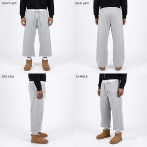 Latest Top Quality Hell Street New Star Retro Pure Fashion Brand Men's and Women's Loose NFC SCAN Cotton Casual Sports <b>Pants</b> - Product Image 2