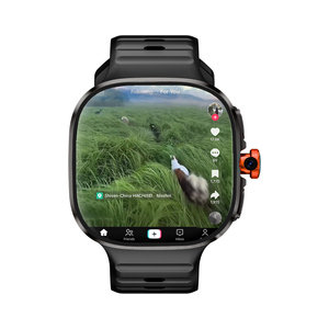 Reloj Inteligente Android 4G con 3 GB de RAM y 32 GB de ROM, Pantalla AMOLED Cuadrada, Monitor de Actividad Física, Correa de Silicona, Resistente al Agua IP67, Recordatorio de Llamadas, Unisex - Product Image 2