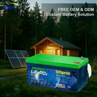 Batterie LiFePO4 Chauffante 24V 120AH Grade A Vente Directe Usine Stockage Domestique 6000 kWh BMS Intelligent RS485 Terminal M8 CE RoHS IP67 OEM ODM