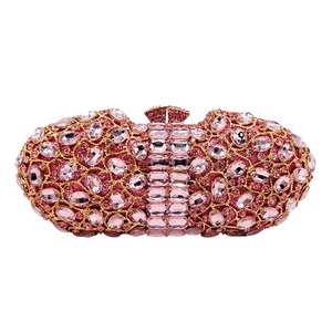 Rhinestone Pillow Evening Bag for Women Shinny Gemstone <b>Clutch</b> Purse Formal Occasion Handbag <b>Wedding</b> Purse - Product Image 4