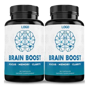 Psychische Gesundheit Noo tropic Brain Capsule Supplement Organische Pilze Brain Booster Kapseln unterstützen Fokus und Gedächtnis