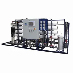 MingMo OEM automatic control 8000l/h capacity reverse osmosis plant river ground lake water treatment machine