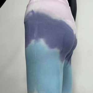 Leggings da Yoga per Donna in Spandex/Nylon Elasticizzato a Vita Alta, <span class=keywords><strong>Sexy</strong></span>, Traspiranti e ad Asciugatura Rapida - Product Image 6