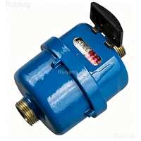 DN15 China Brass Body Volumetric Rotary Piston Liquid Sealed Water Meter