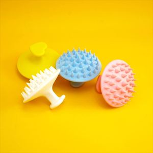 Eanced <b>Cleaning</b> <b>Bathing</b> Experience Dogs With Silica Gel Dog Brush for Grooming & Washing <b>Pets</b> - Product Image 2