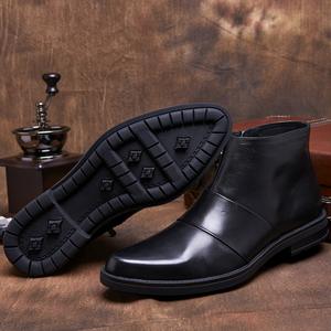 Nuevos Zapatos Oxford de Cuero para Hombre, Estilo Británico Casual de Lujo, Hechos a Mano, Impermeables, Color Verde Perenne, Cerrados, Sin Cordones, Formales, para Boda u Oficina - Product Image 3