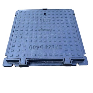 Tùy chỉnh trọng lượng nhẹ nodular gang vuông cũng nắp màu đen bitum bề mặt sơn đúc chính xác cho máy bay vỉa hè - Product Image 4