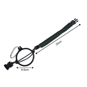 Gobelet isotherme portable en plastique grande capacité Atlas pour l'extérieur avec cordelette tressée et poignée réglable - Product Image 6