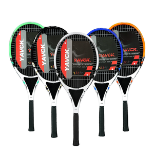 Racchetta da <span class=keywords><strong>Tennis</strong></span> con Telaio in Lega di Alluminio, Costruzione Integrata in Carbonio Composito per Uomini e Donne, Allenamento e Competizione per Principianti - Product Image 1
