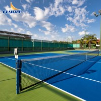 Baldosas de PVC Encajables Multideportivas para Canchas de Tenis y Baloncesto, Superficie Exterior Duradera, Certificación CE//ISO9001