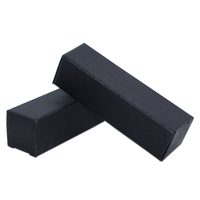 Boîtes noires papier Kraft bricolage rouge à lèvres beauté accessoires Essence huile rouge à lèvres bouteille emballage cadeau maquillage Tube stockage