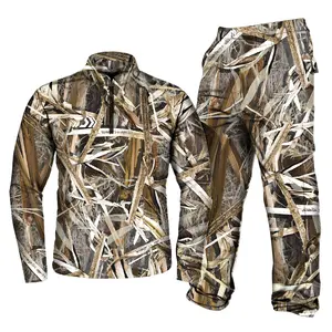 Custom Woodland Ghillie Suit 3D Leaf Hunting Sniper Hunted Series 1 Hoodies Jiliku Moisture-proof Deer Hunting Pants