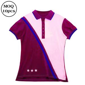 Camisetas de Golf para Hombre IGift, de Alta Calidad, Antiarrugas, Ecológicas, de Algodón, Corte Ajustado, Lisas, con Logotipo Personalizado, Uniformes Casuales - Product Image 3