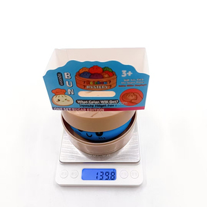 En stock, Jouet promotionnel coloré et mignon, anti-stress souple en forme de boulette vapeur à paillettes avec visage souriant et cuiseur vapeur - Product Image 5