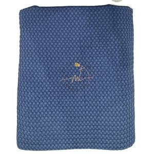 Manta de algodón suave tipo waffle de calidad premium para bebés y adultos, diseño sólido, portátil, ligera y acogedora. - Product Image 3