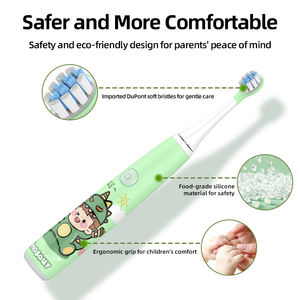 فرشاة أسنان للأطفال ذكية كرتونية قابلة لإعادة الشحن أو العناية بها للأطفال من عمر 3-13 سنة - Product Image 4