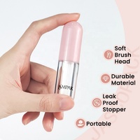 Capsule en plastique personnalisée vide petit récipient mignon emballage cosmétique Tubes de brillant à lèvres PETG avec bouchon à vis