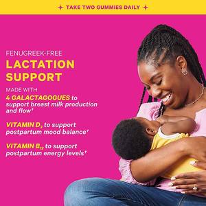 Suplemento de lactancia vegano OEM con cardo mariano vitamina D y vitamina <span class=keywords><strong>B12</strong></span> compatible con gomitas de lactancia de leche materna - Product Image 3