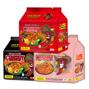 Fideos Instantáneos Ramen Picantes con Sabor Personalizado a Pollo Asiático de Cocción Rápida en Bolsa - Product Image 1