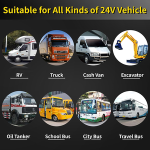 Cerradura de puerta Central remota de maletero de 24V CC, sistema sin llave, cierre centralizado con sistemas de alarma de coche, <span class=keywords><strong>Kit</strong></span> Central remoto - Product Image 4