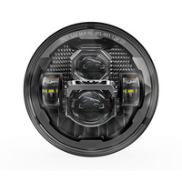 Phares LED DOT de 7 Pouces pour Hummer H2 (2003-2009) Accessoires, Feux LED pour Hummer H3 H1, Pièces pour Defender Wrangler JK