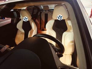 2025 nuovo coprisedile auto in pelle Nappa bianca con Set completo personalizzato sportivo per <span class=keywords><strong>coprisedili</strong></span> resistenti all'usura a quattro stagioni <span class=keywords><strong>BMW</strong></span> - Product Image 5