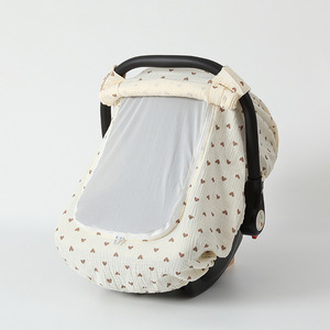Bufanda de cochecito de lactancia infantil mejorada, portador de niño pequeño, dosel de asiento de coche, cubierta de cochecito de bebé - Product Image 5