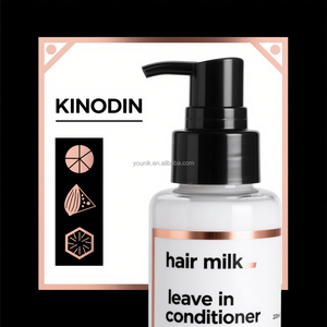 Loción Sin Enjuague Nutritiva, Suavizante e Hidratante Vegana y Orgánica de Marca Propia con Aceite de Almendras Dulces, Saw Palmetto y Té Verde para Cabello Seco - Product Image 2