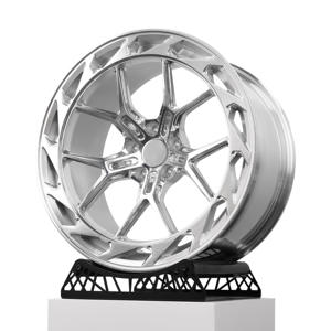 Jantes forgées monobloc polies à la brosse 5x112 5x114.3 19 20 21 22 pouces en alliage d'aluminium personnalisées pour Corvette C6 Audi SQ5 <span class=keywords><strong>RS5</strong></span> - Product Image 1