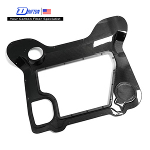 Cubierta de Motor Transparente de Fibra de Carbono Real Drifton para Chevrolet Corvette C8 HTC Convertible Stingray Z51 y Z06 Z07 2020-2026 - Product Image 1